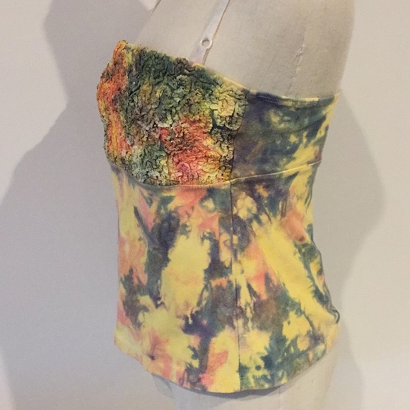 Mezon Santa Cruz USA tie dyed tank detailed ribbon - Picture 5 of 12